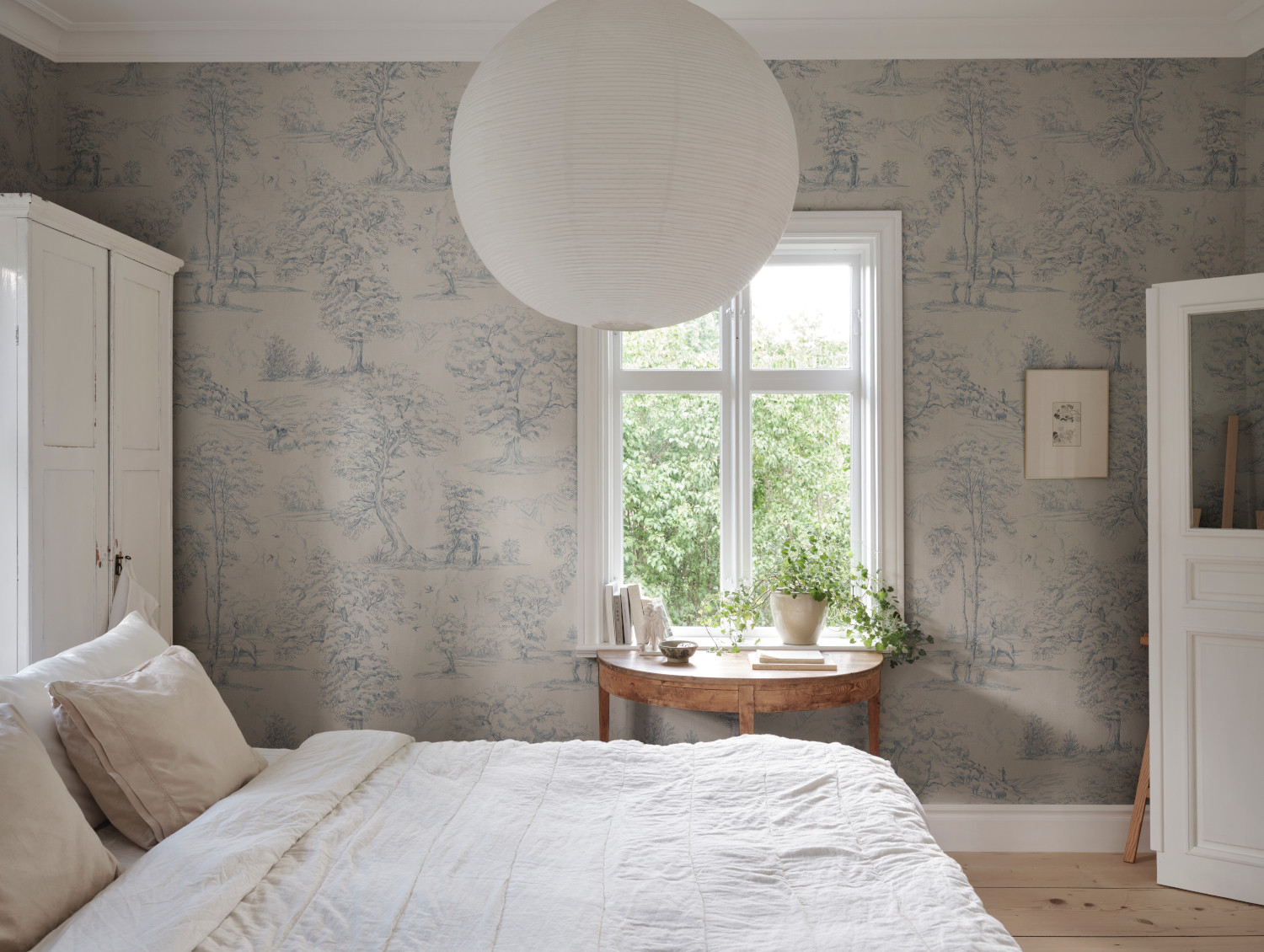 Wandbild Montfort - Blue