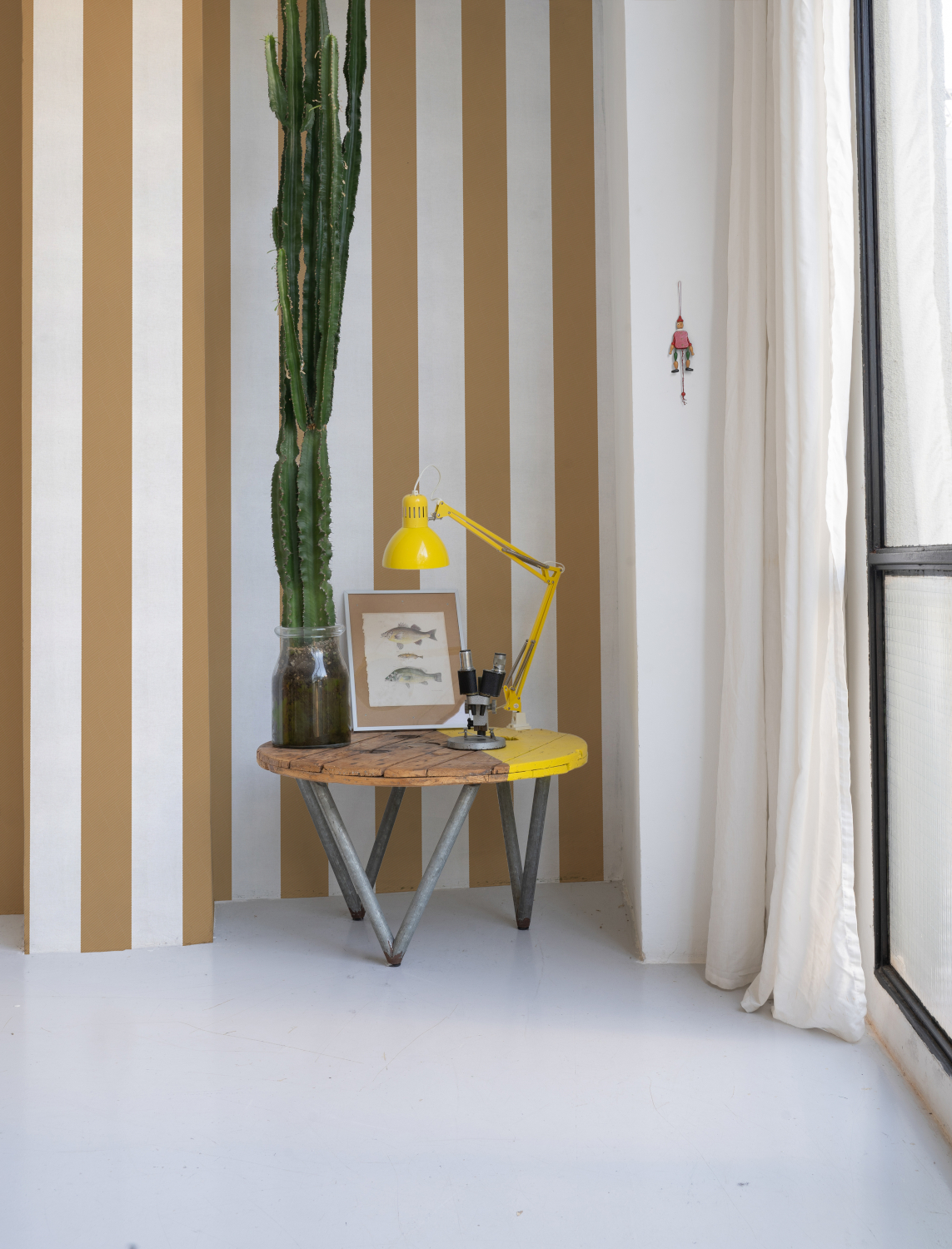 Tapete Stripe 8 - Curry