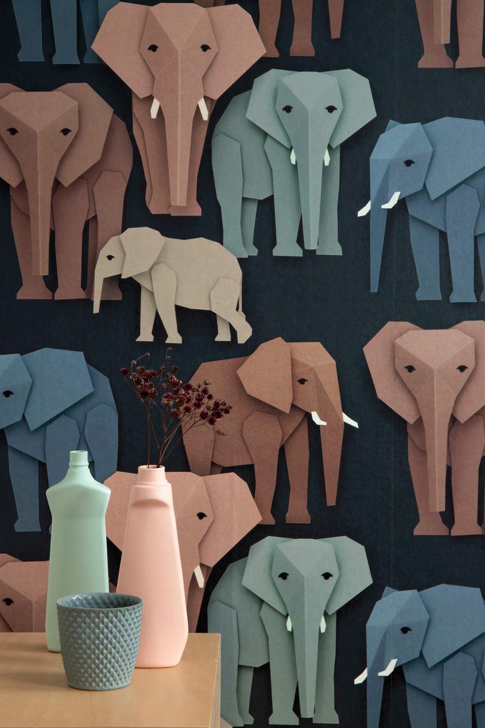 Papier peint Elephant - Elephant