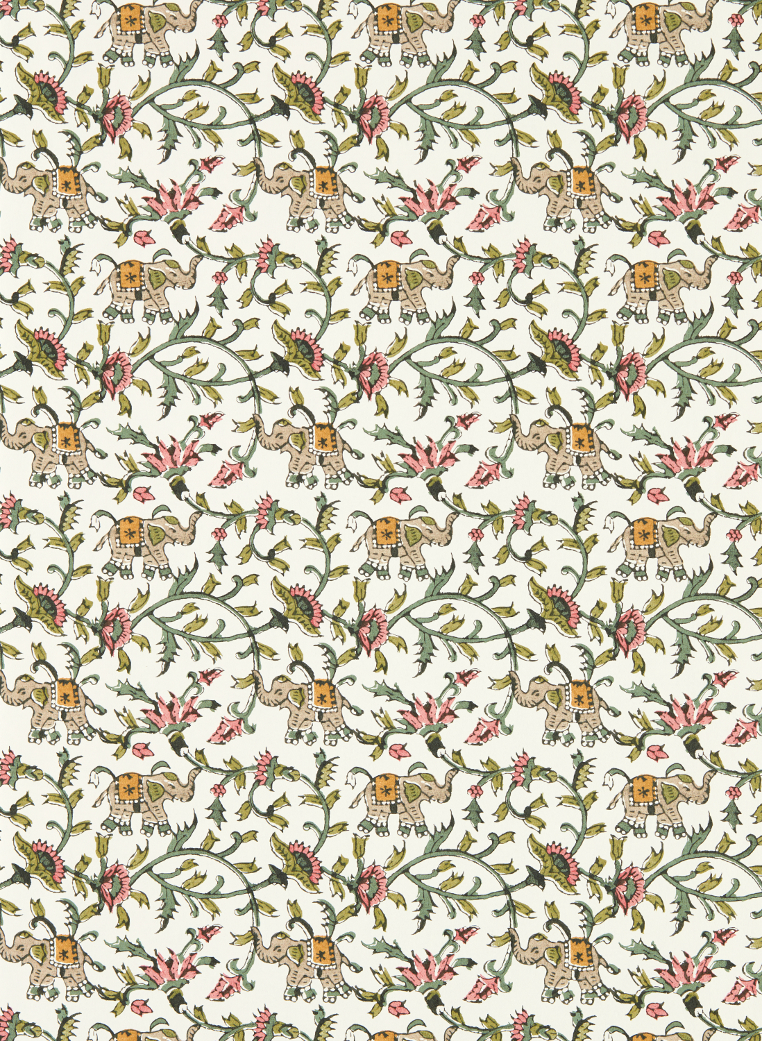 Tapete Hathi - Sage/ Blush