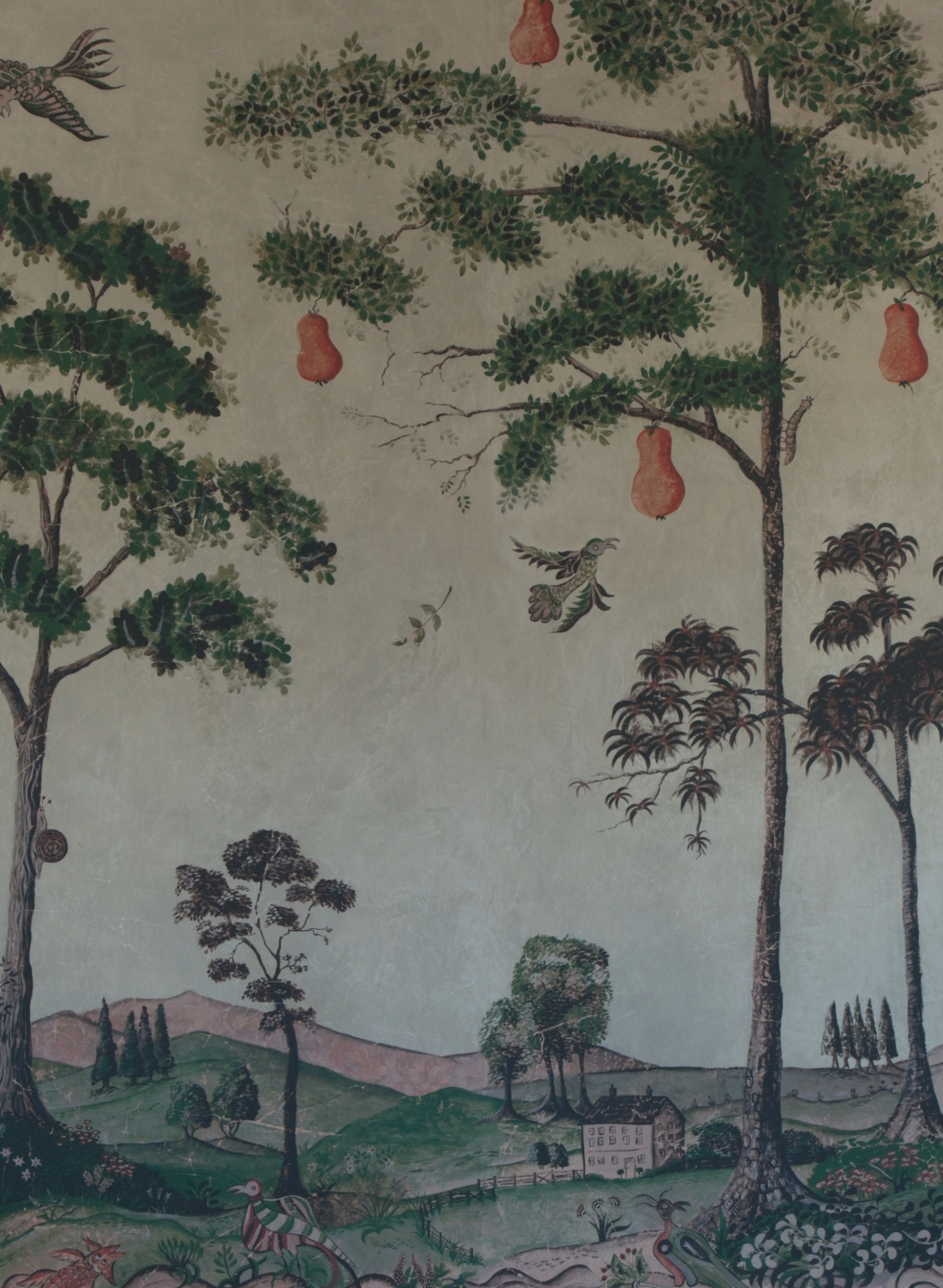 Wandbild Mythical Land - Vellum