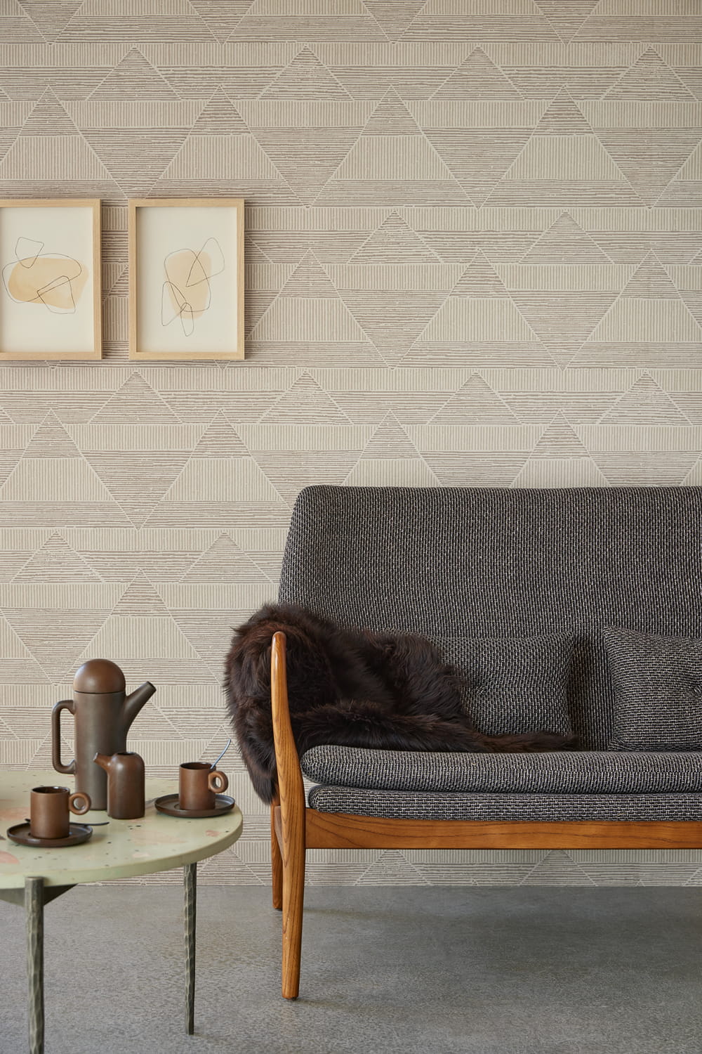 Tapete Triangle Lines - 312411