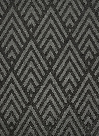 Tapete Jazz Age Geometric - Charcoal