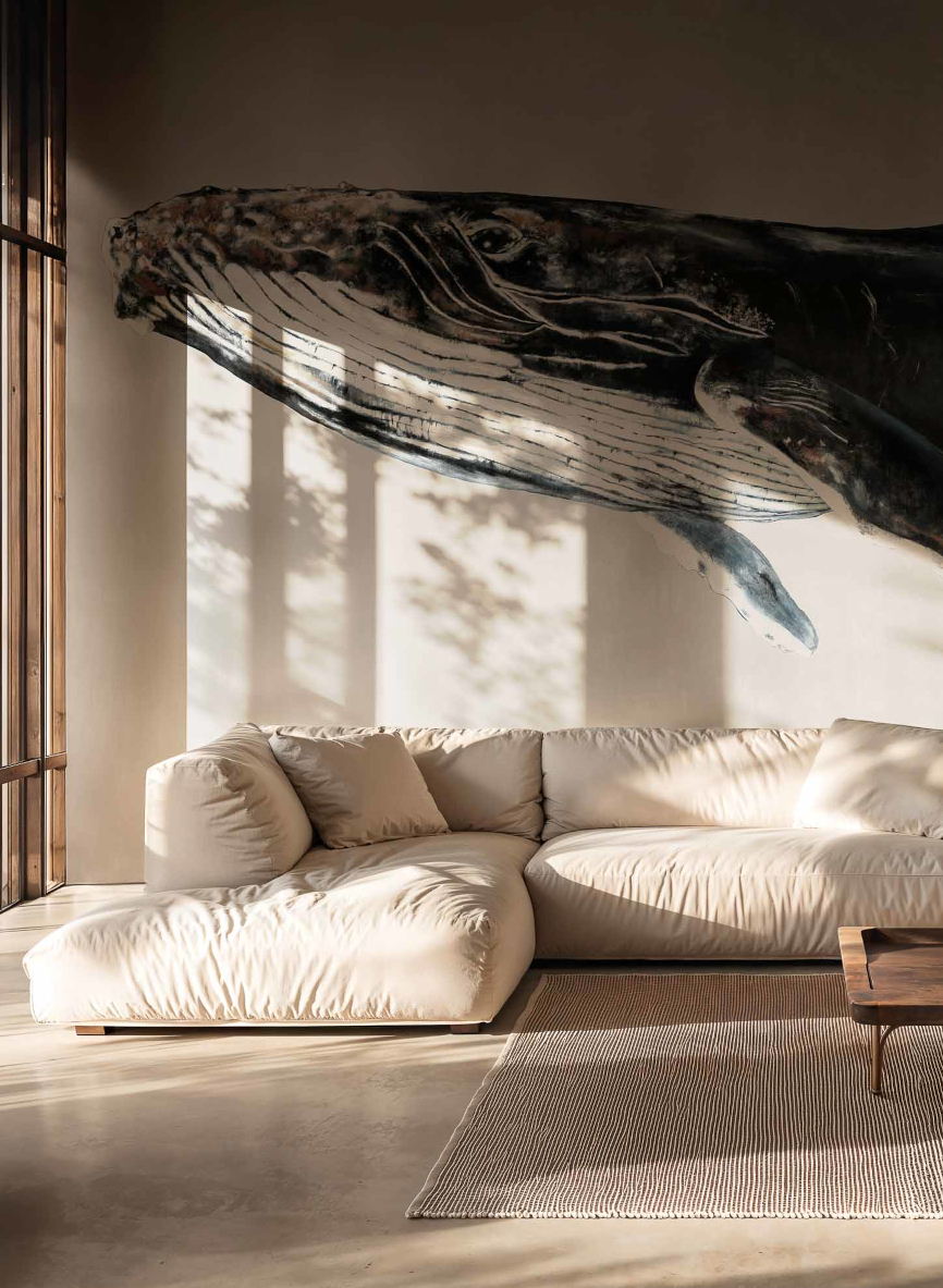 Wandbild Humpback Whale