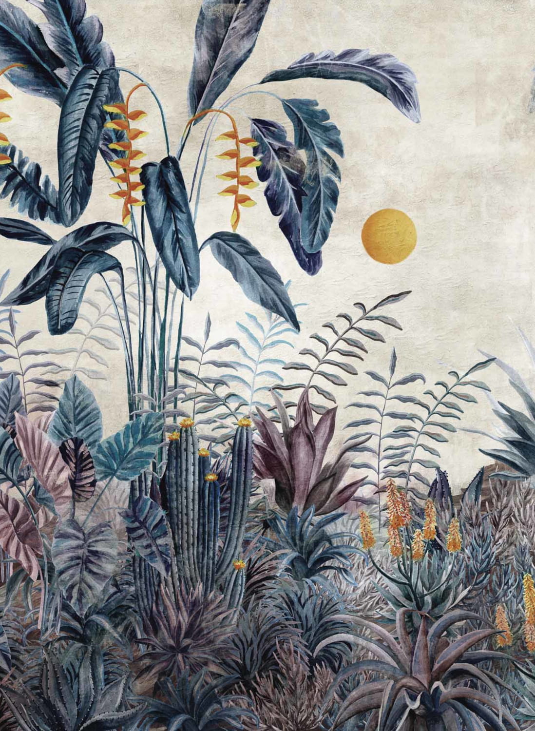 Wandbild Aduanero - Indigo