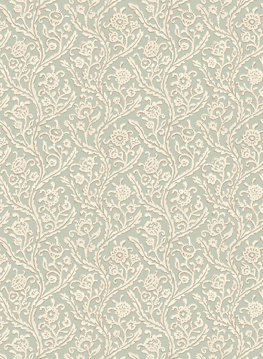 Papier peint Letti - Soft Blue