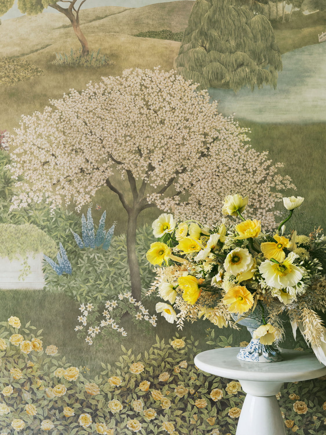 Wandbild Idyll - Honey Citrine