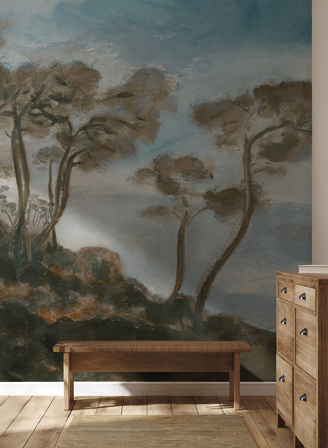 Wandbild Les Landes