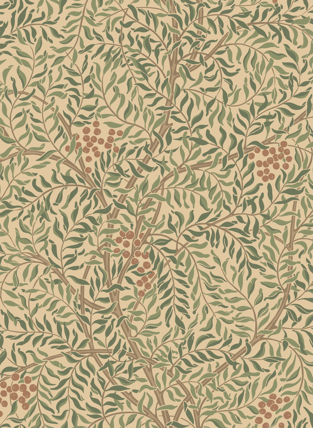 Tapete Simon - Garden Green
