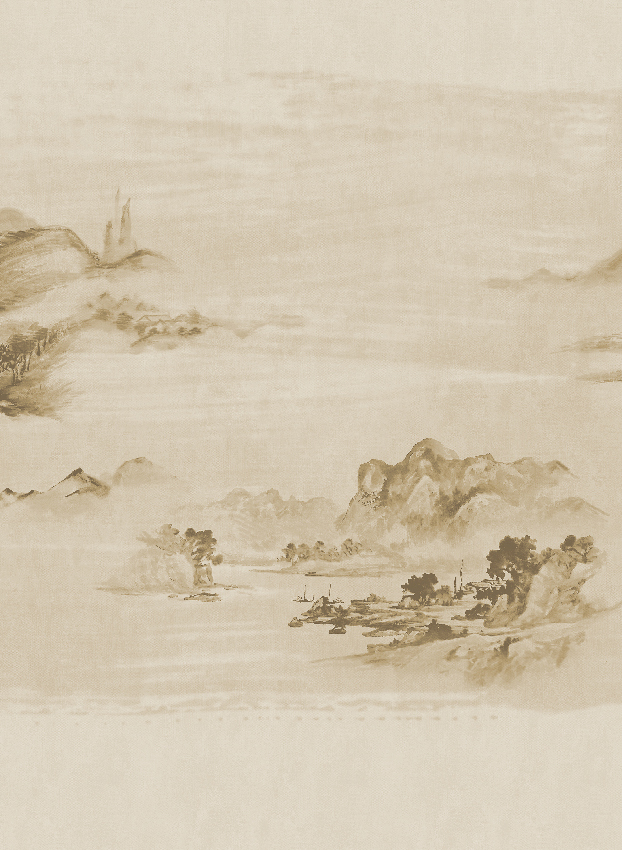 Wandbild Kawa - Sepia Panel 4