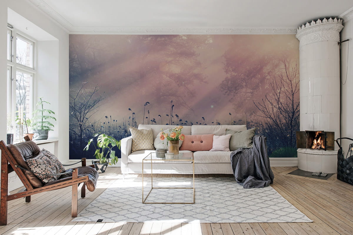 Wandbild Pink Dawn