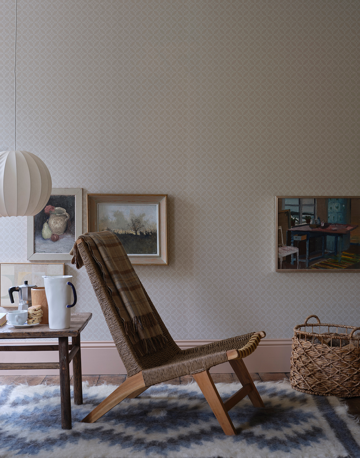 Tapete Achard - Setting Plaster/ Dimity