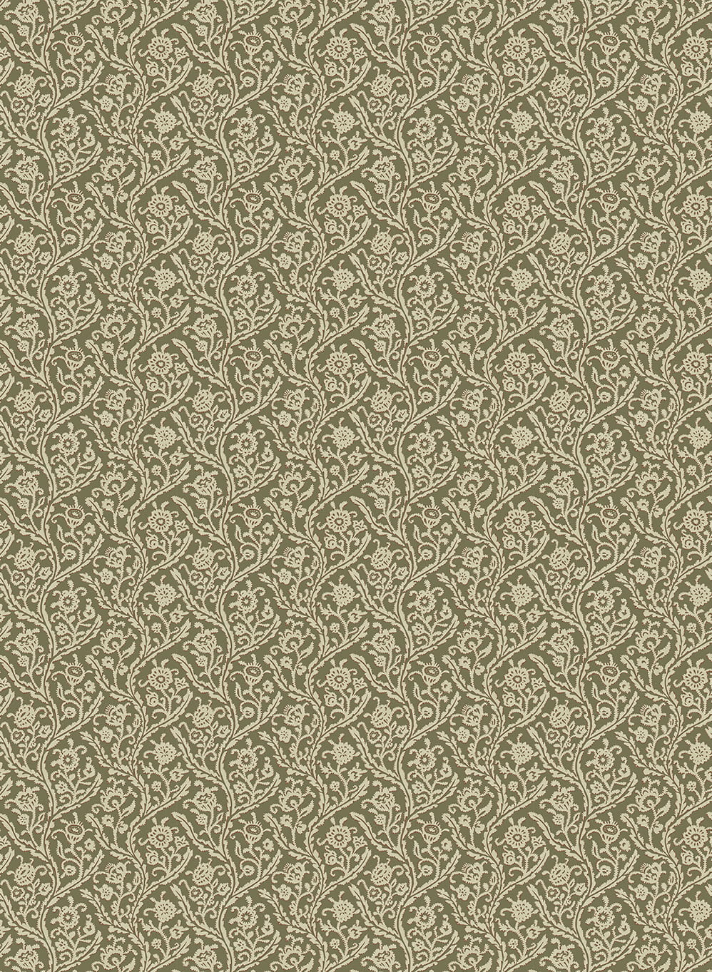 Carta da parati Letti - Olive