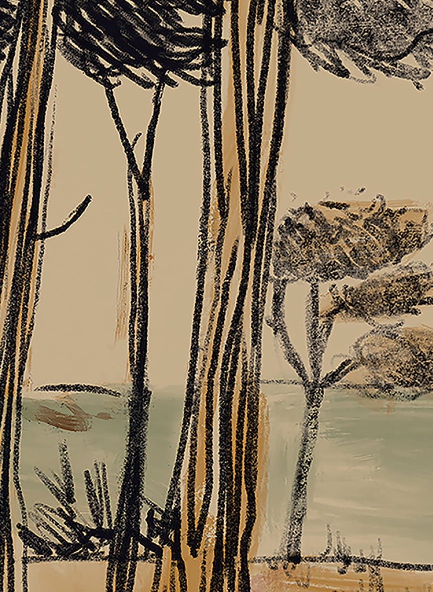 Wandbild Hors Saison - Panel 6