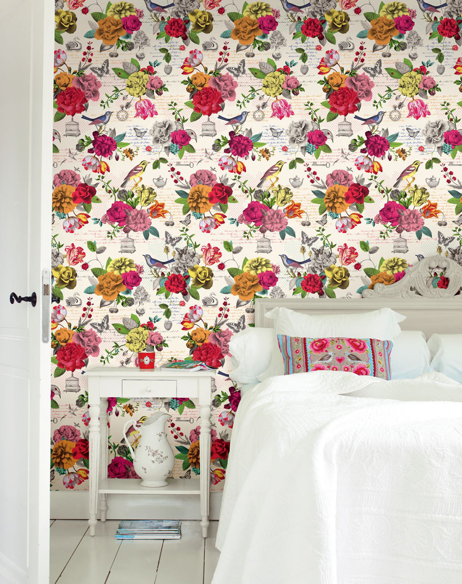 Tapete Flowers - Multicolor
