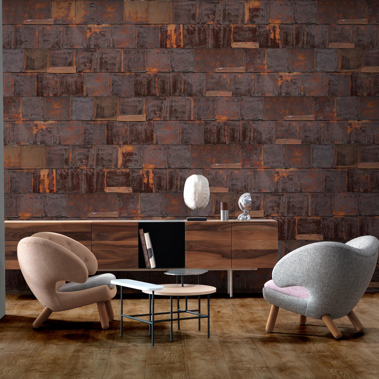 Tapete Rusted Metal - PHE-19