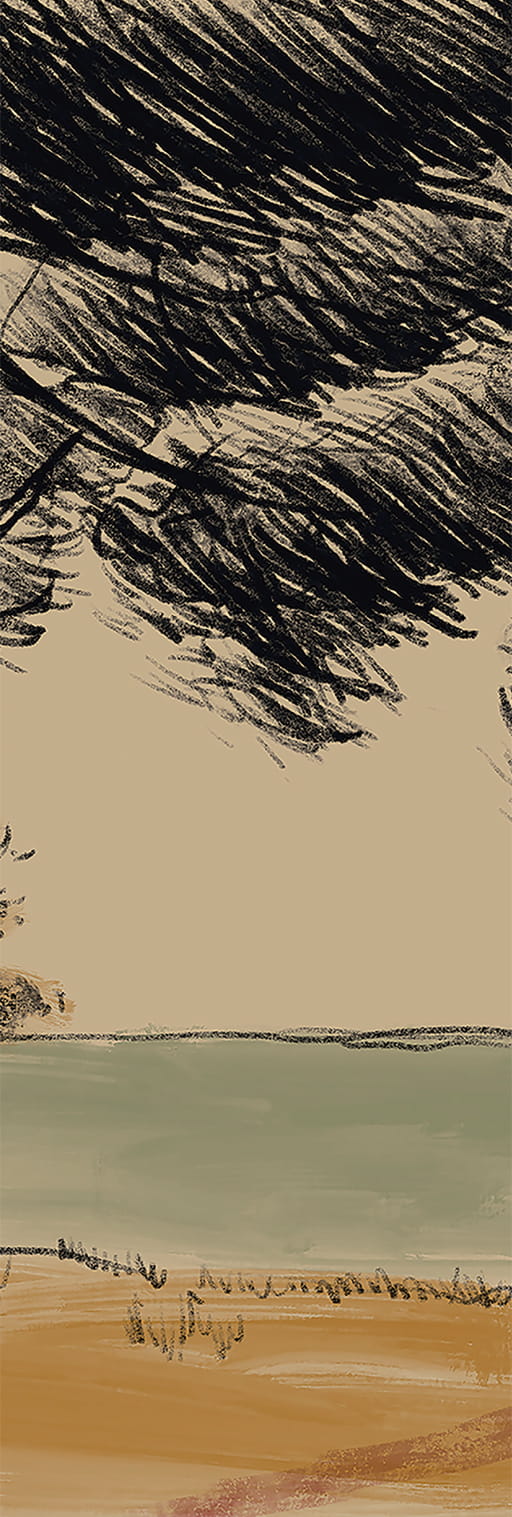 Wandbild Hors Saison - Panel 7