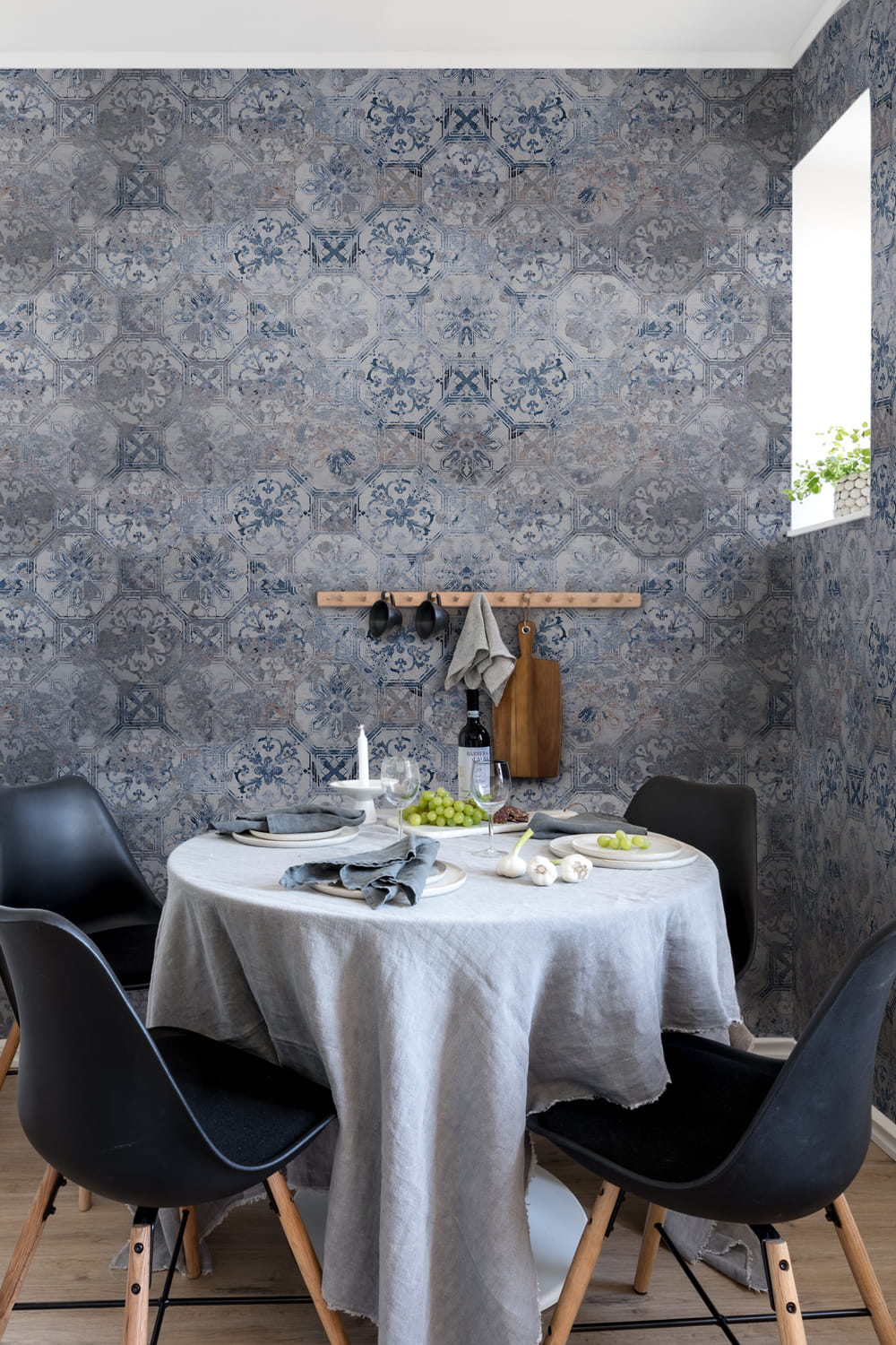 Wandbild Qatar - Indigo