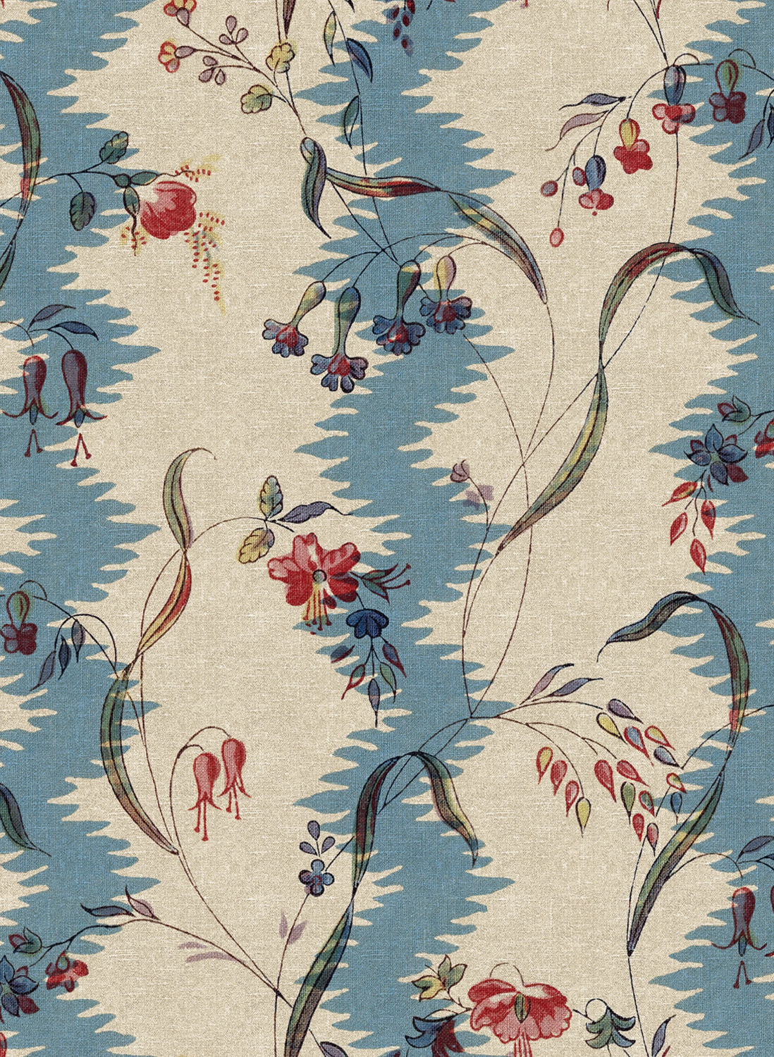 Wandbild Beatrice - Blue