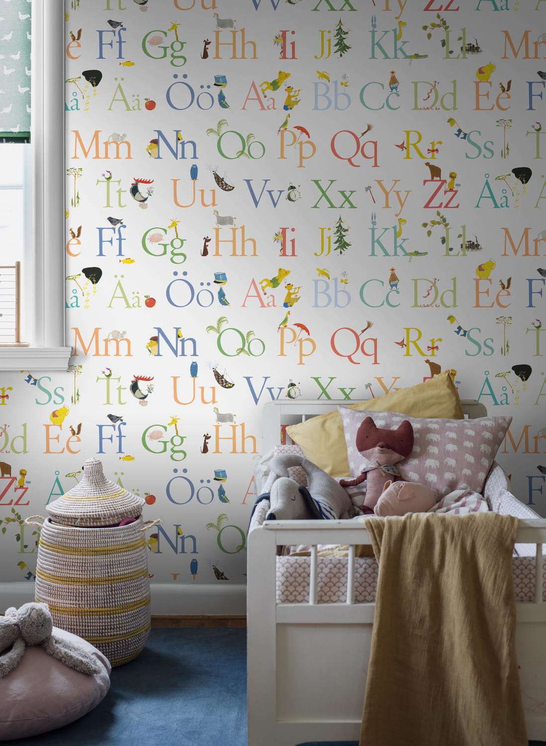 Wandbild Stig Lindberg ABC