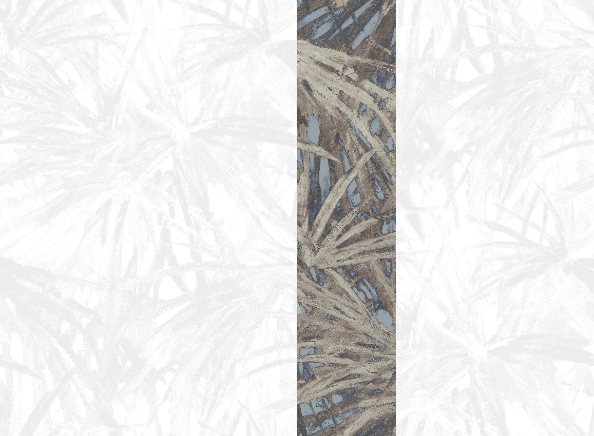 Wandbild Matira - Brown Panel 4