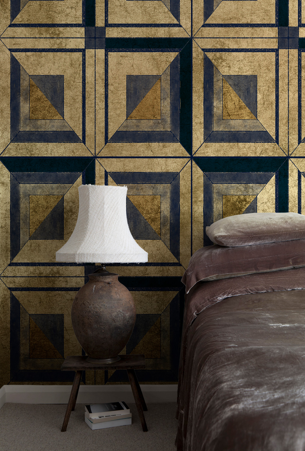 Wandbild Empire Metallics - Gold