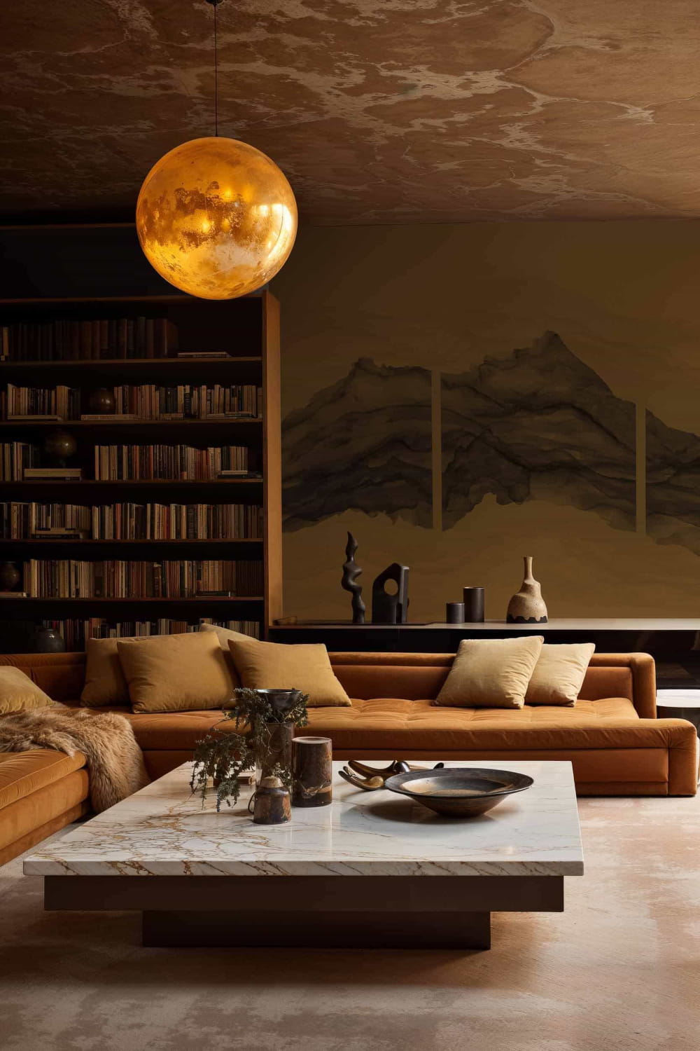 Wandbild Torn - Gold