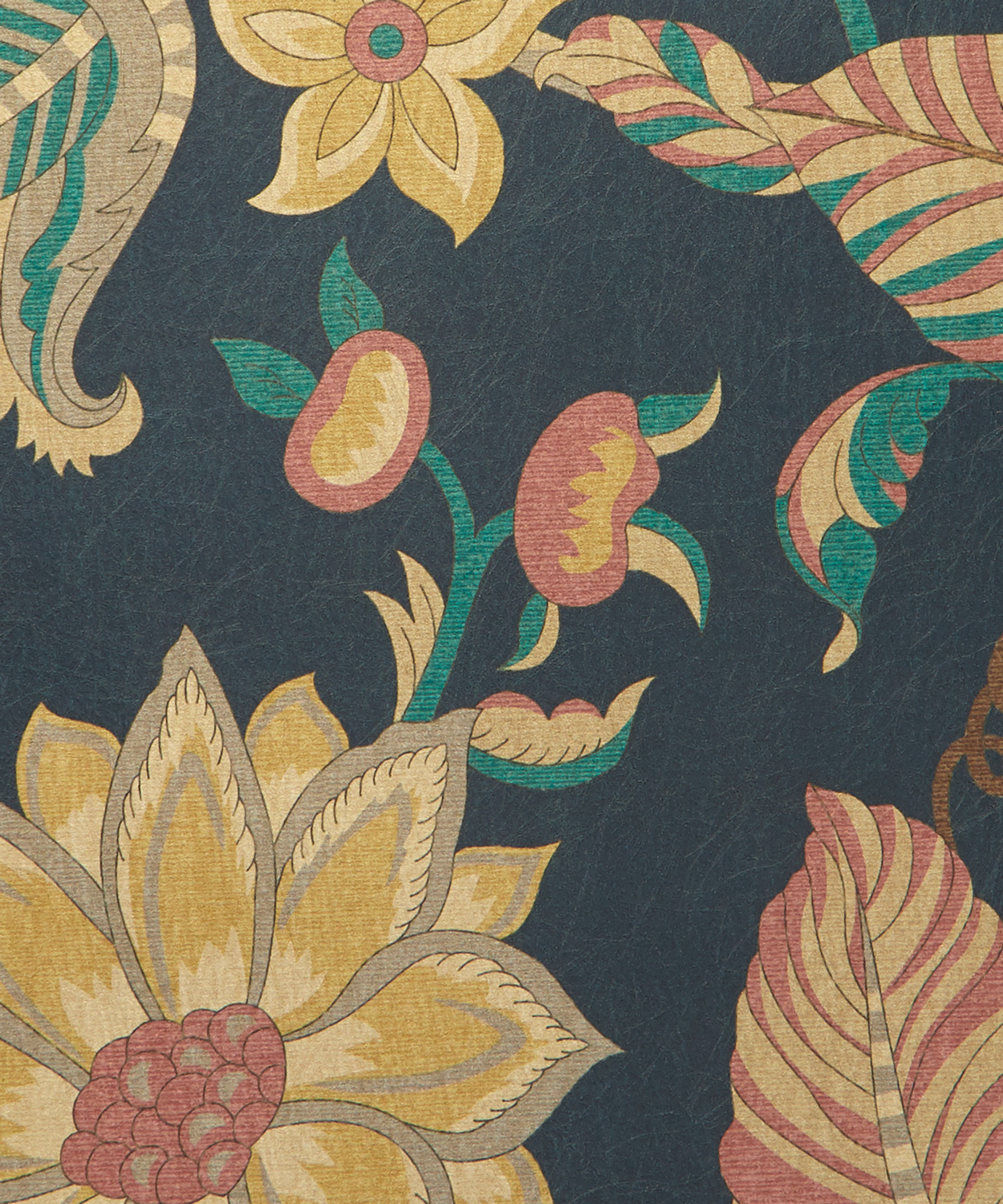 Tapete Palampore Trail - Pewter Blue