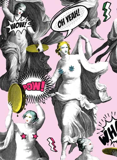 Tapete Watch Out - Pink