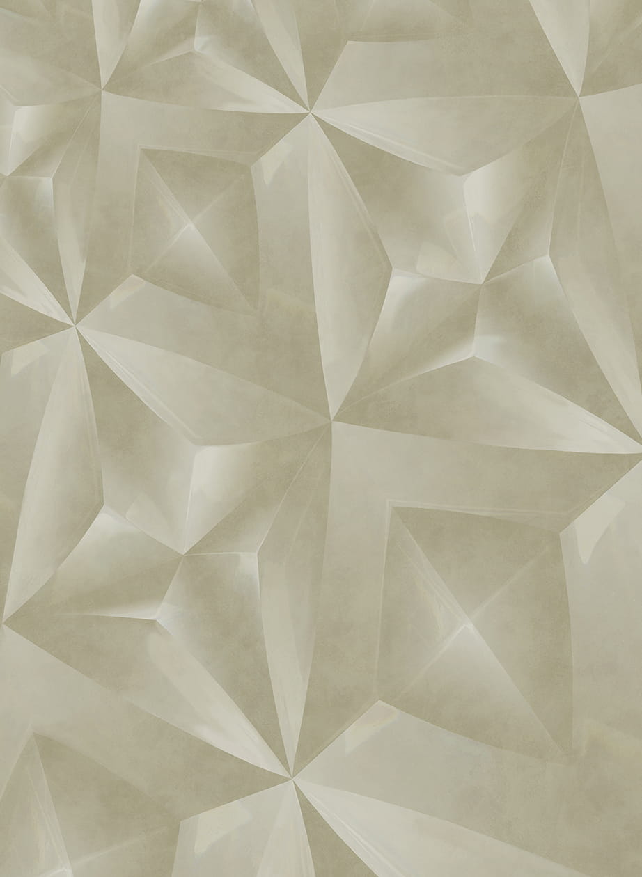 Wandbild Crystal - Sage XL