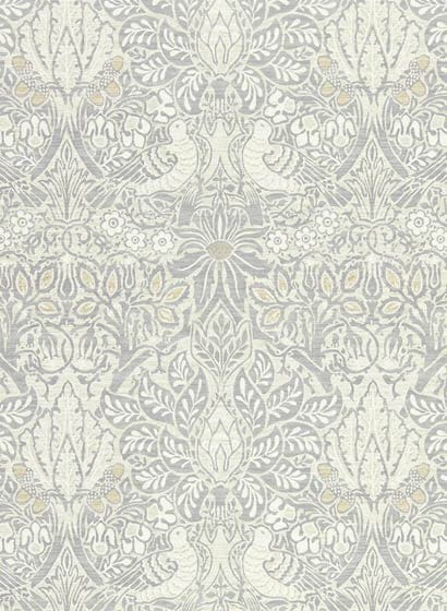 Tapete Pure Dove & Rose - Cloud Grey
