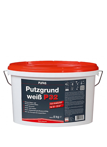 Putzgrund weiß P32