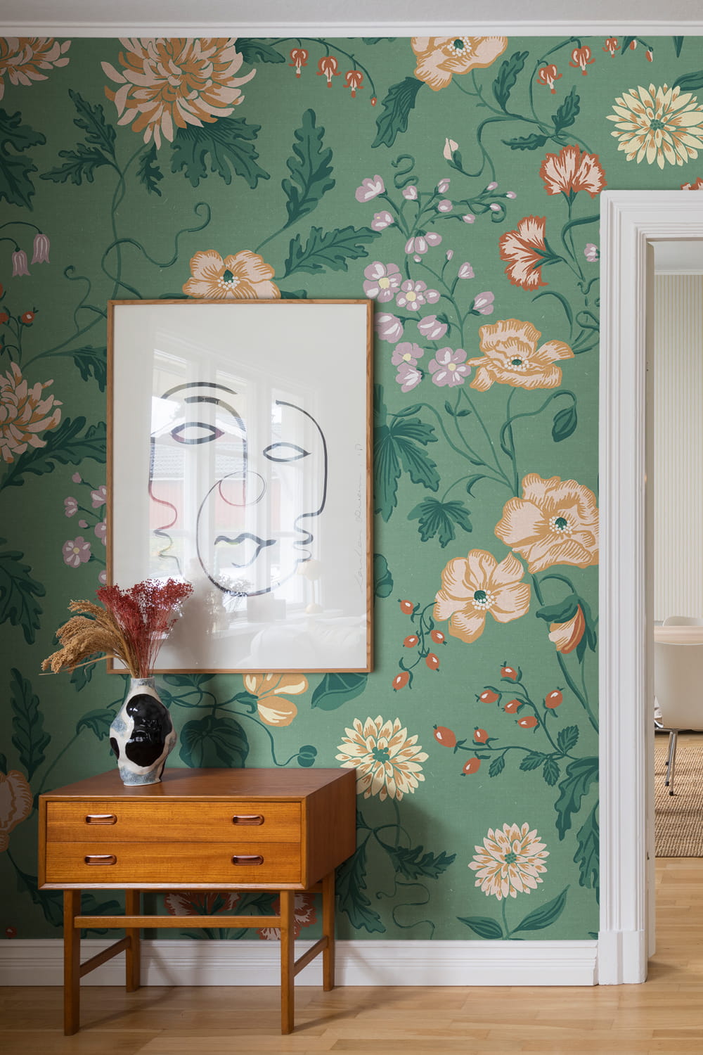 Wandbild Suzanne - Emerald