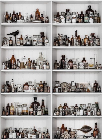 Wandbild Cabinet of Curios - Raw