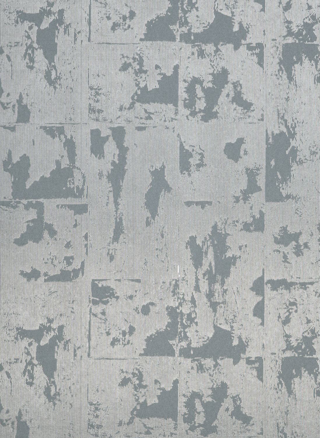 Tapete Glowing Patina - Blue/ Stone