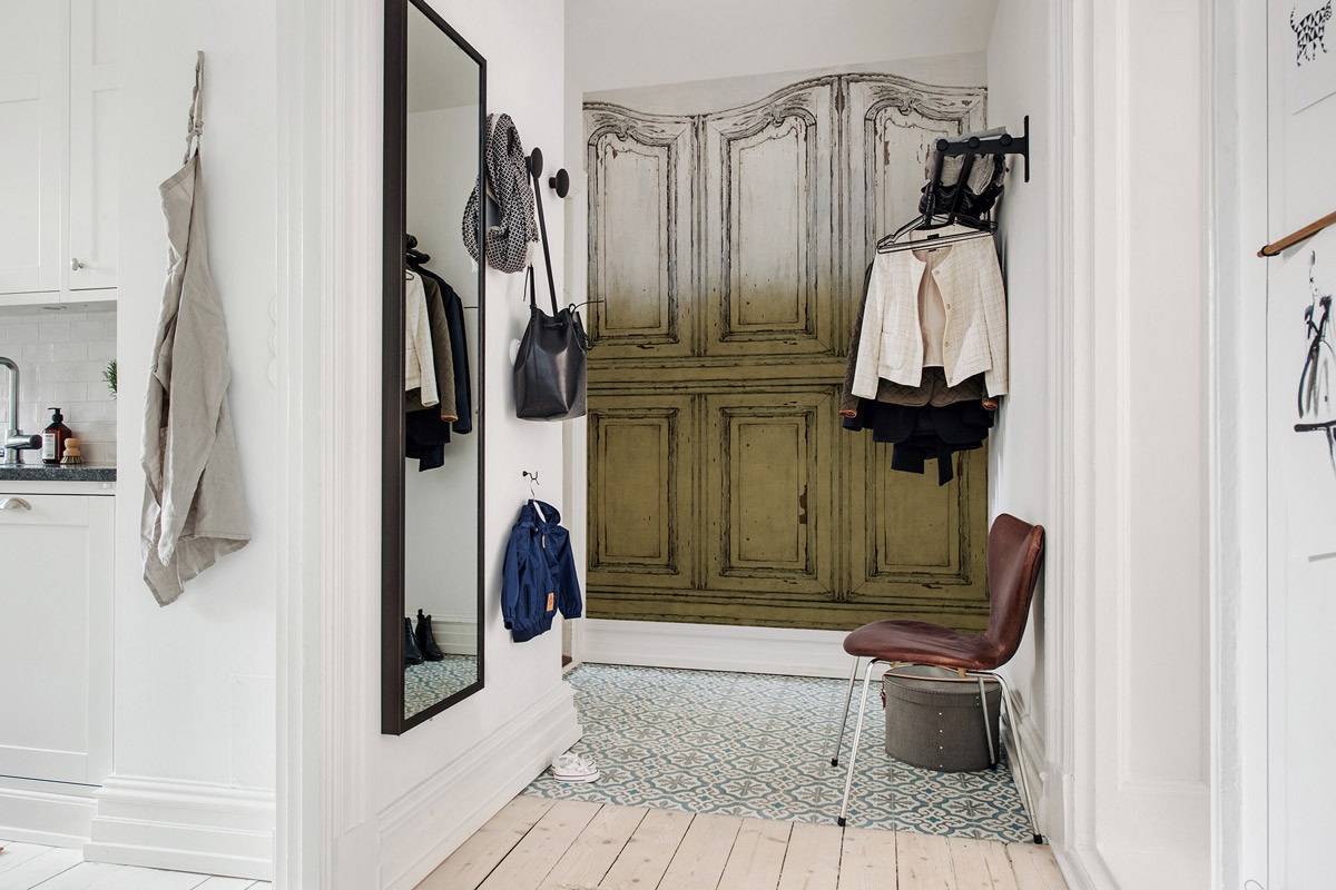 Wandbild Parisian Panels - Dip Dye Yellow