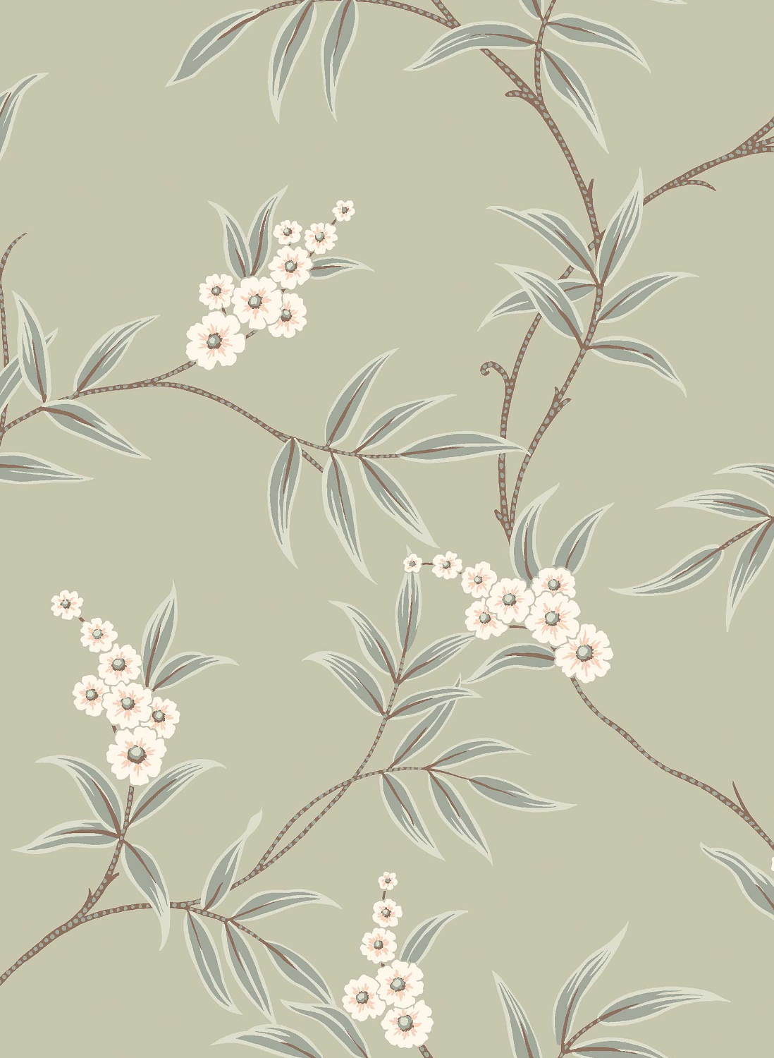 Tapete Floral Tree - 7763