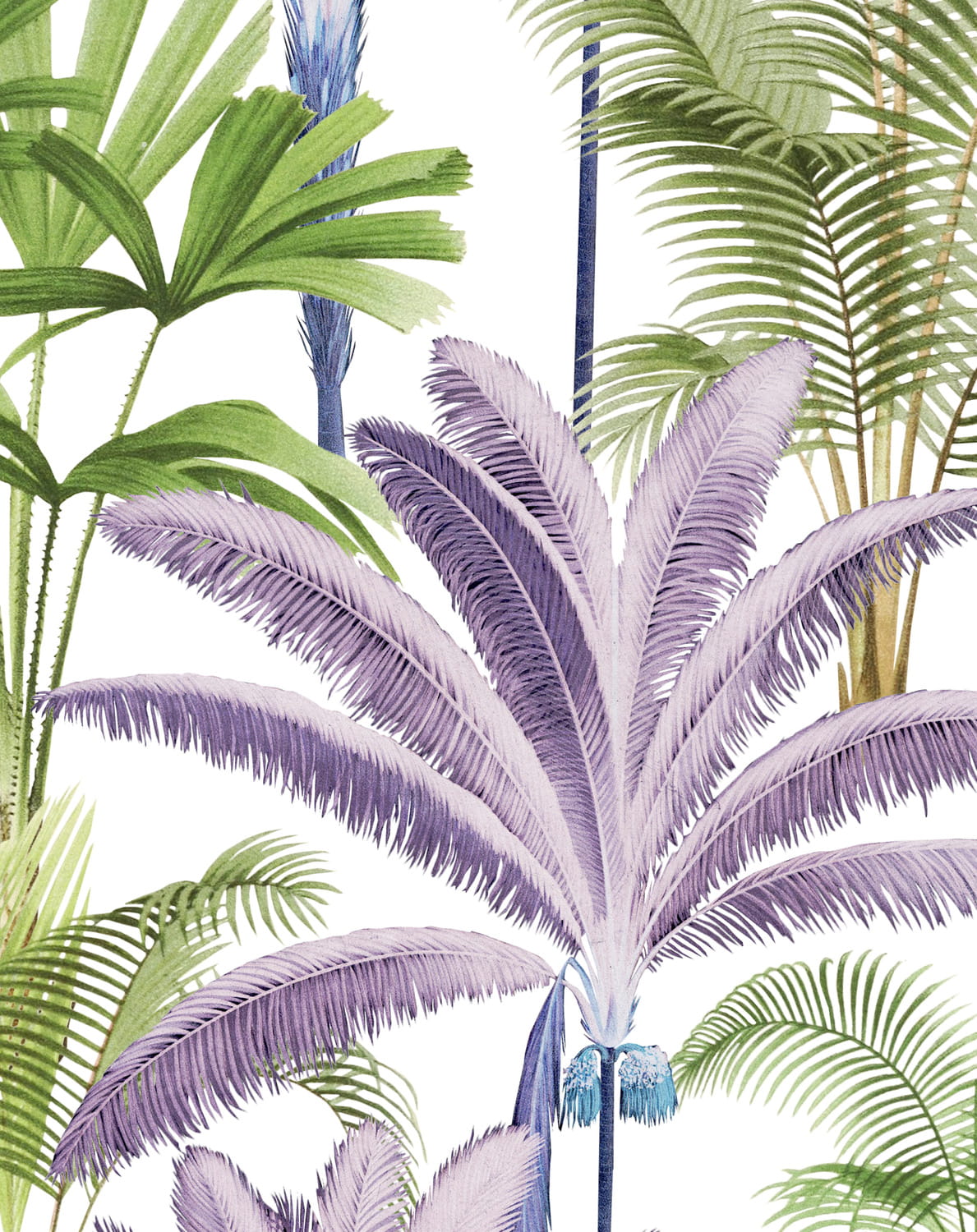 Fabric Palmeras - Linen - FB00006