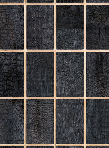 Tapete Waste Tiles - Burnt