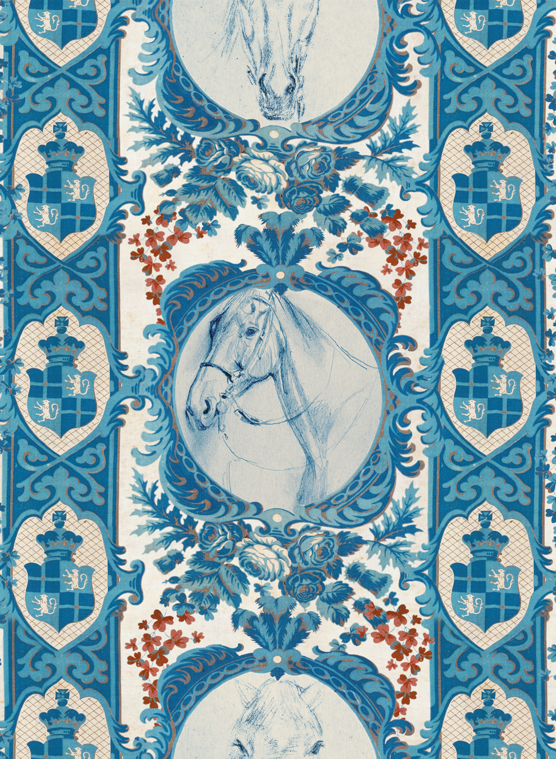 Tapete The Competition Panel - Blue