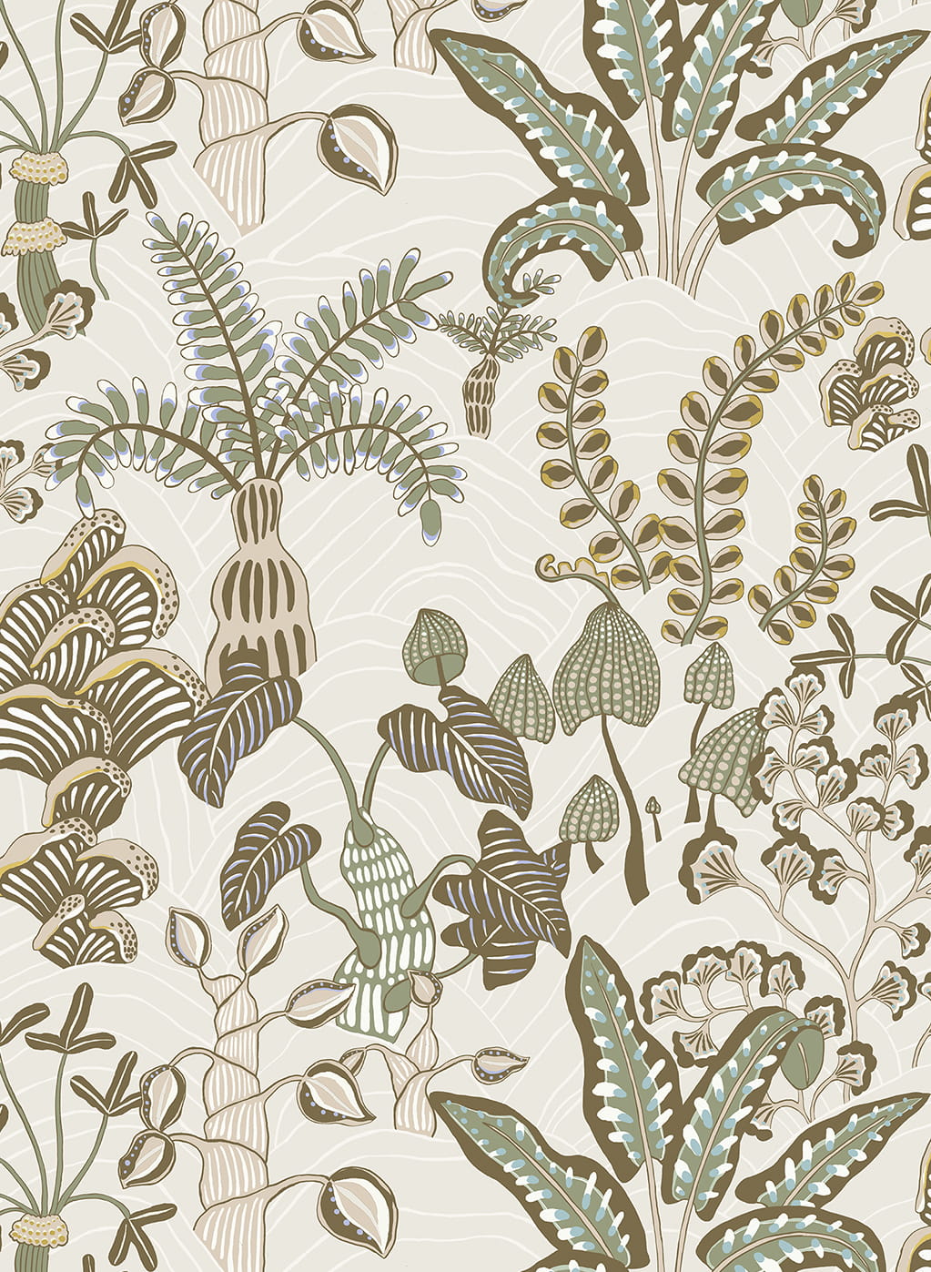 Tapete Woodland Floor - Soft Olive