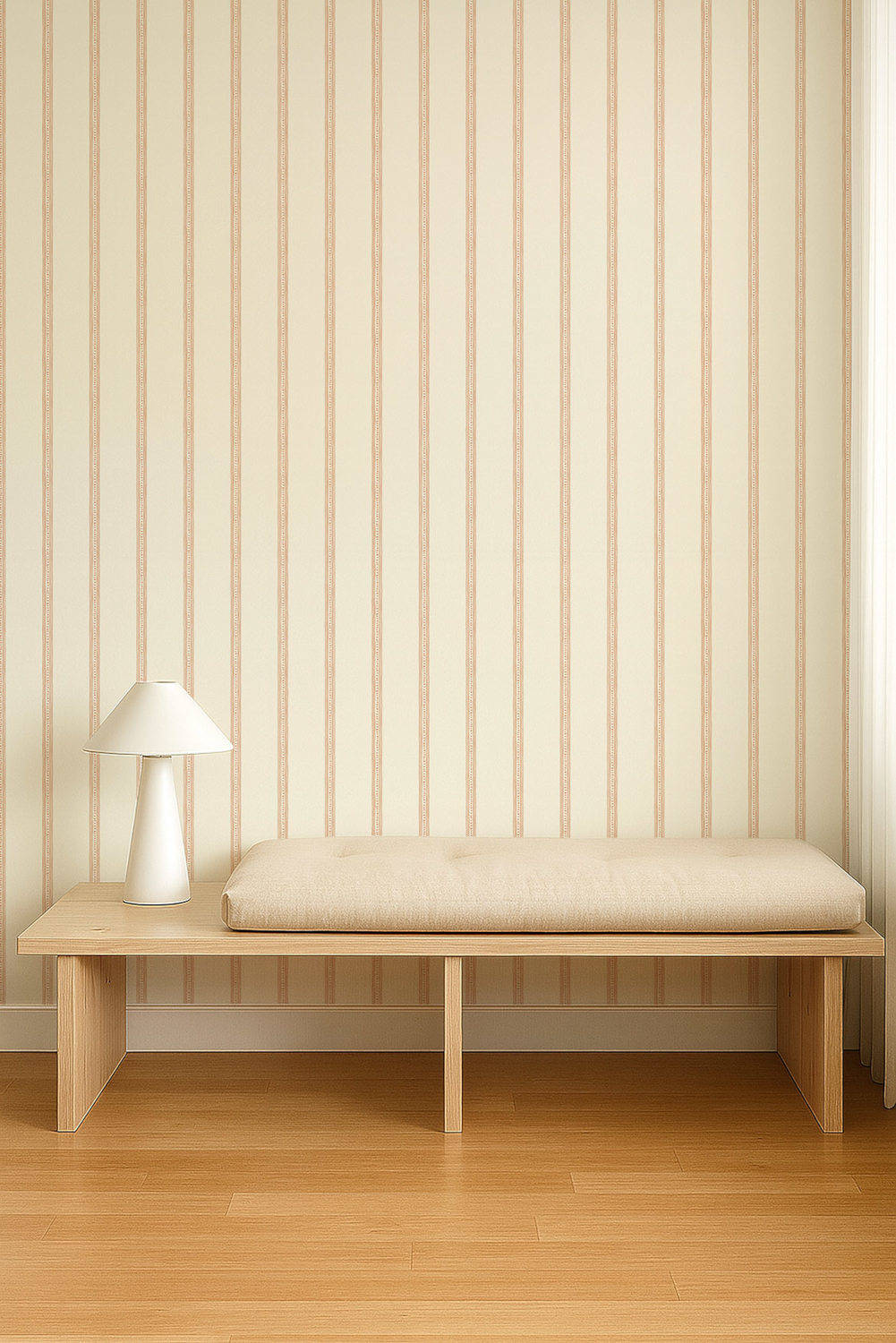Tapete Harvest Stripe - Tangerine