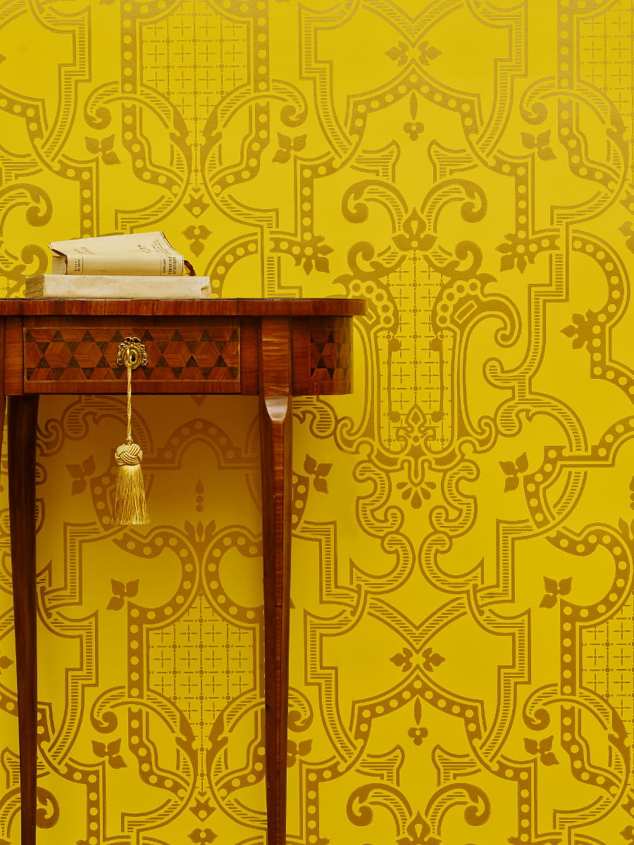 Tapete Theodore - Jaune Dore