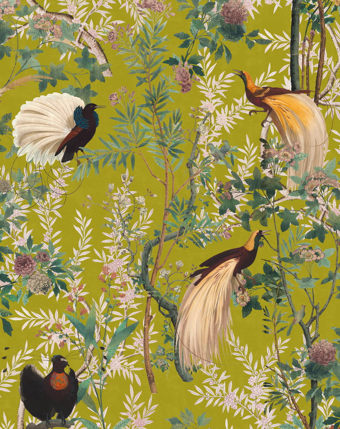 Stoff Royal Garden - Velvet - FB00029