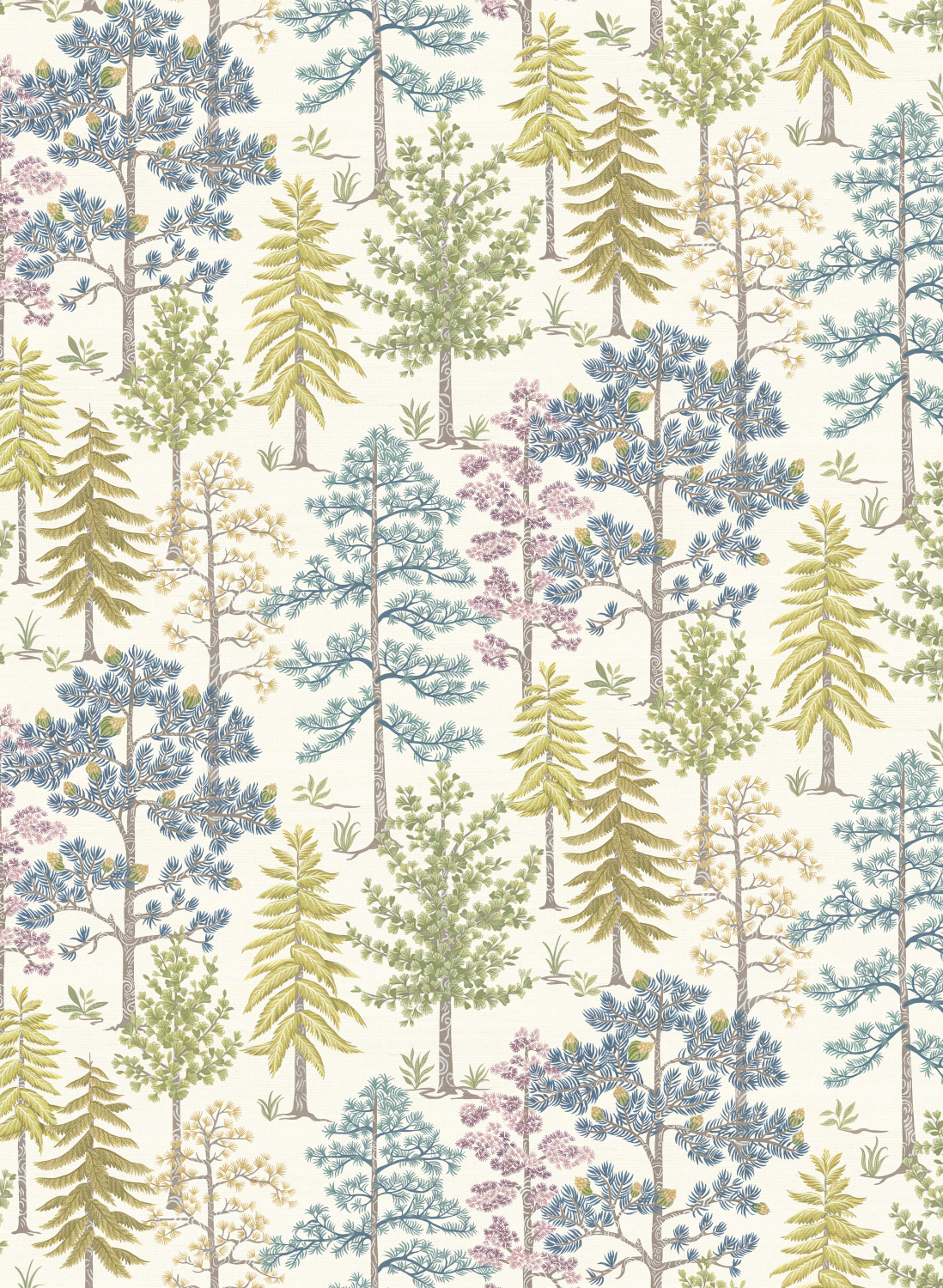 Tapete Vana - Aqua/ Heather