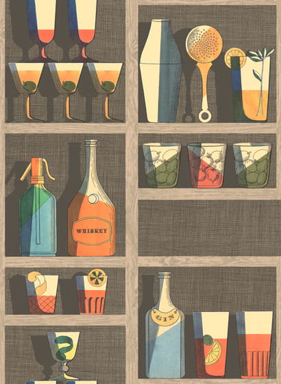 Tapete Cocktails - Multi