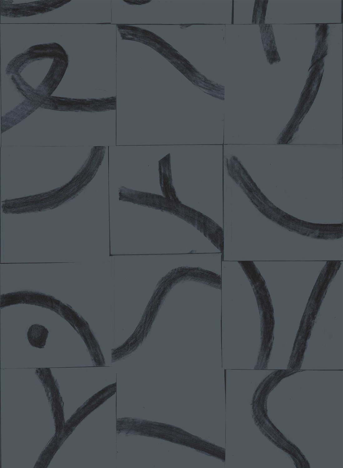 Tapete Cubic Routes - Antracite