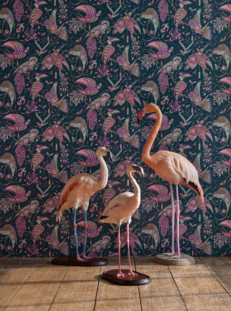 Tapete Audubon - Pink