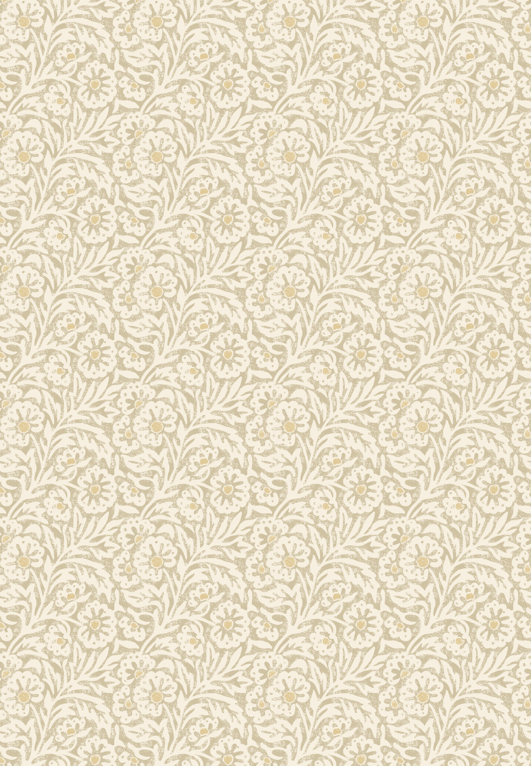 Tapete Flower Patch - Parchment