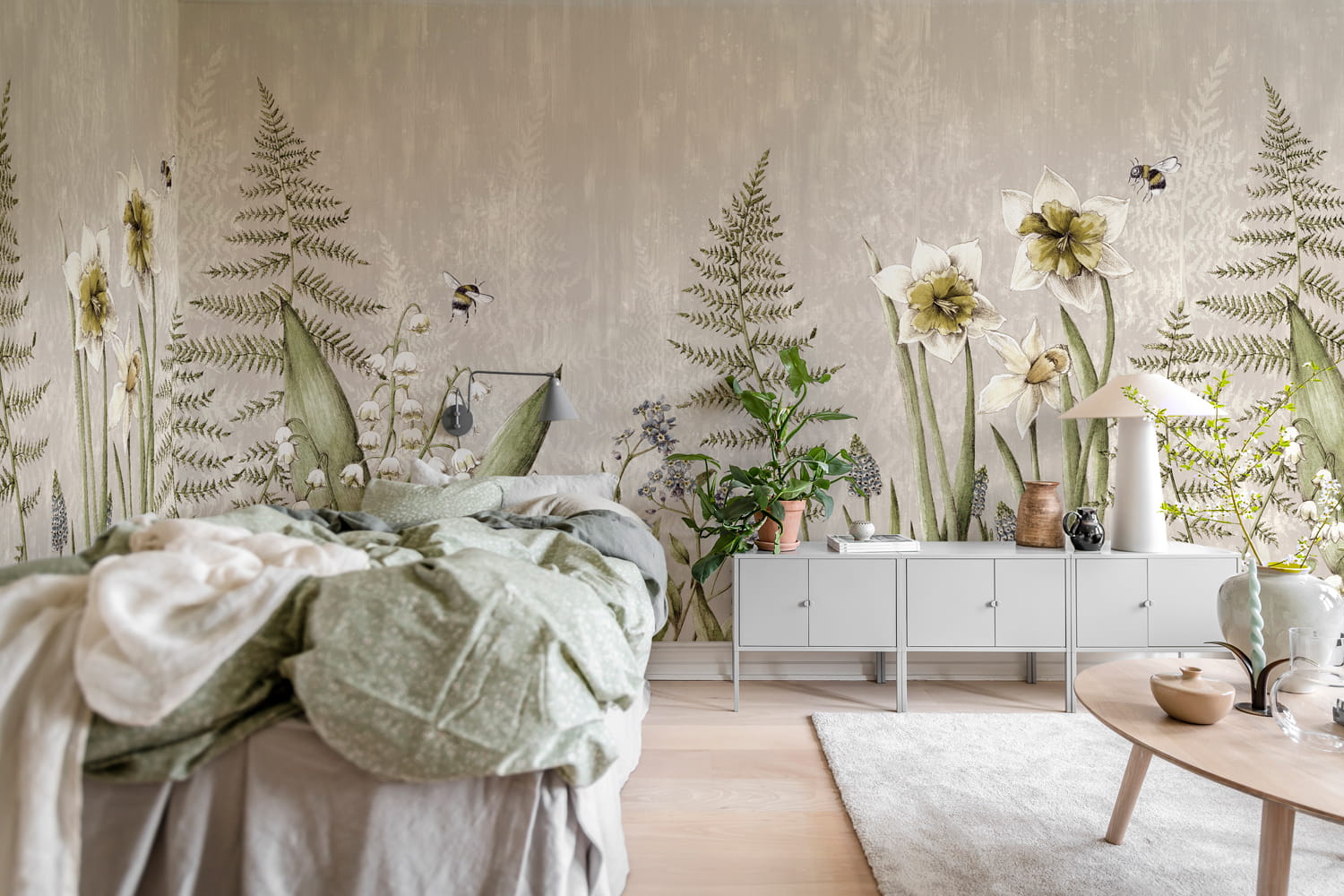 Wandbild Bumblebee - Sand